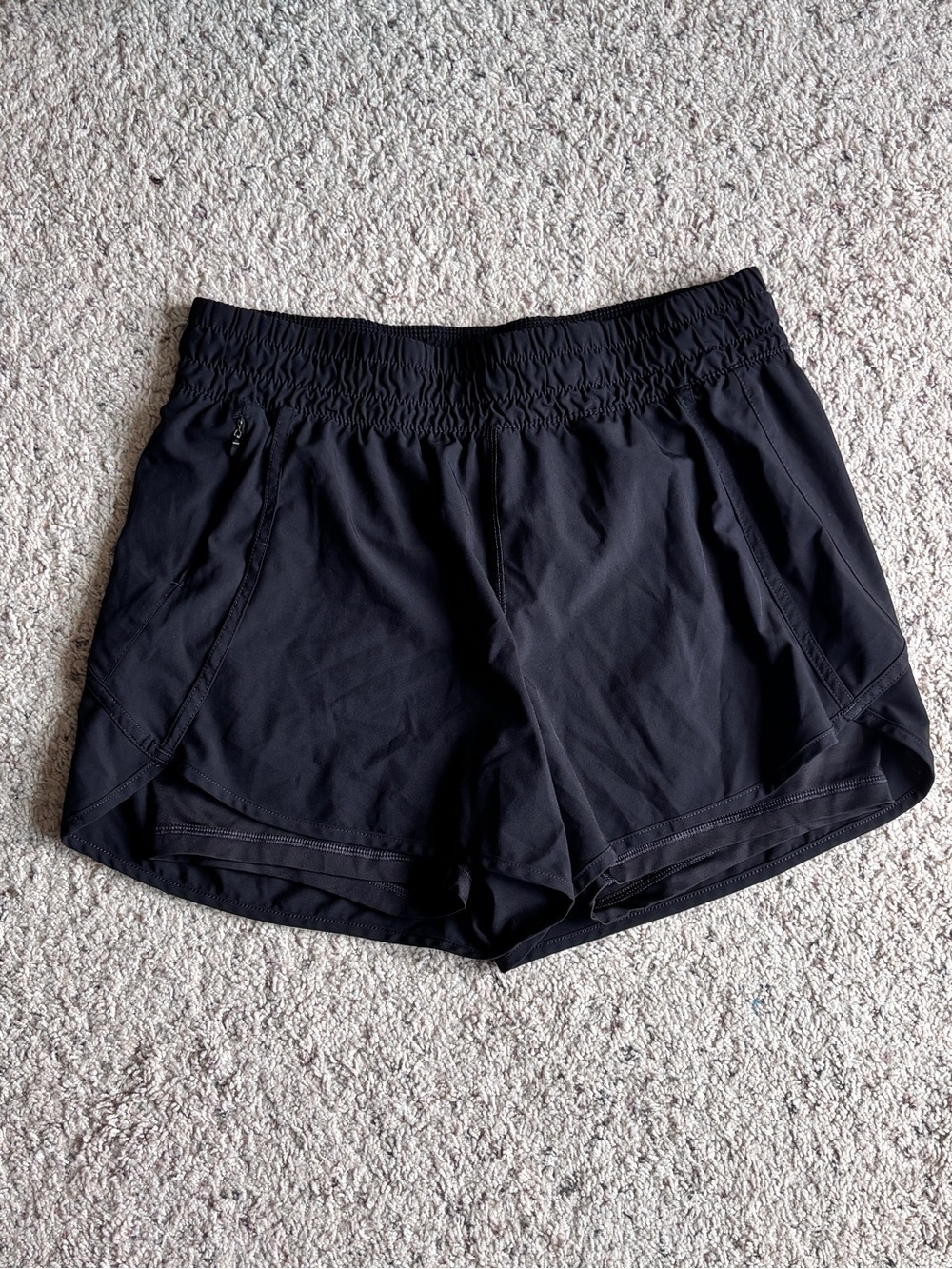 Avia Black Women's L Athletic Shorts - Elastic Waist